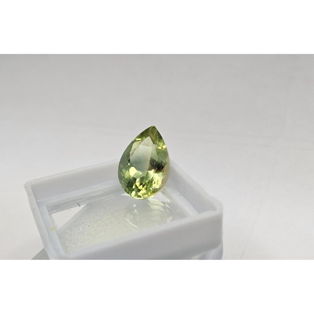 Natural Bi-Color Tourmaline Pear Cut 8.00 Ct Beautiful Certified Loose Gemstone