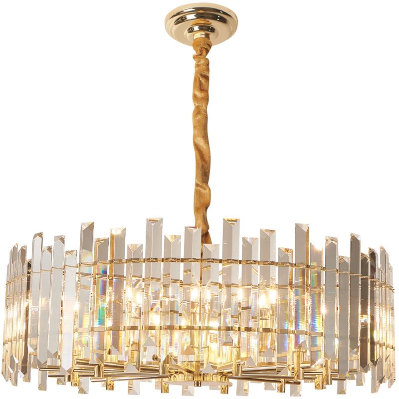 Gold Led Pendant Lights Crystal Living Room Indoor Lighting Modern Hanging Lamp For Dining Room Kitchen Loft Lamp  ZM112102