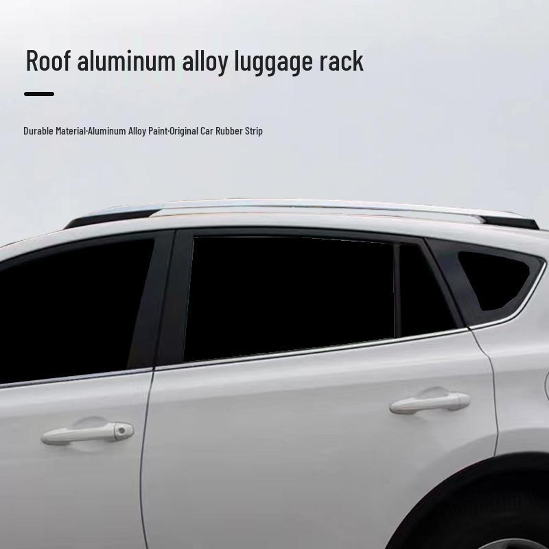 Aluminum Alloy Roof Rack Cross Bars for 2014-2018 RAV4, Screw-Locking Type