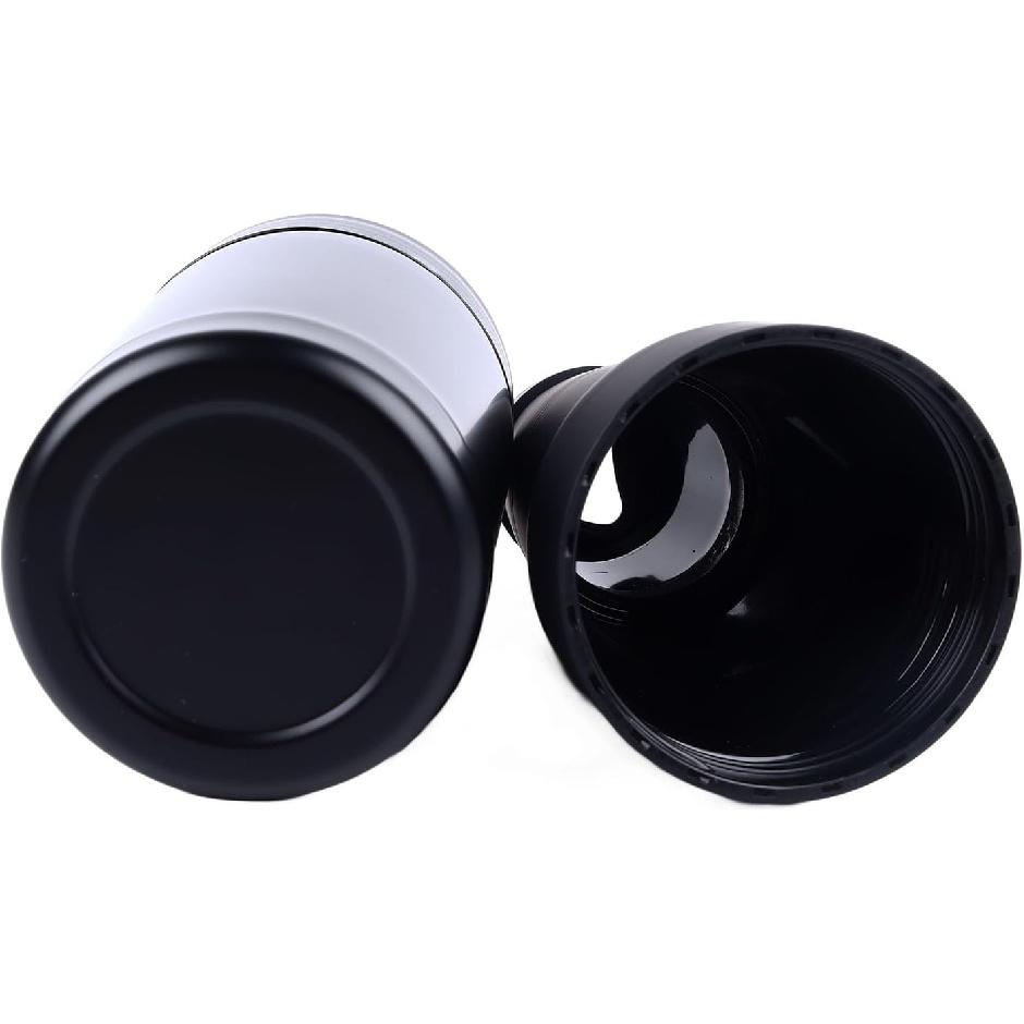 HEEPDD 3-in-1 Stainless Steel Insulated Can Cooler & Bottle Holder with Bottle Opener, Black, 12 Oz