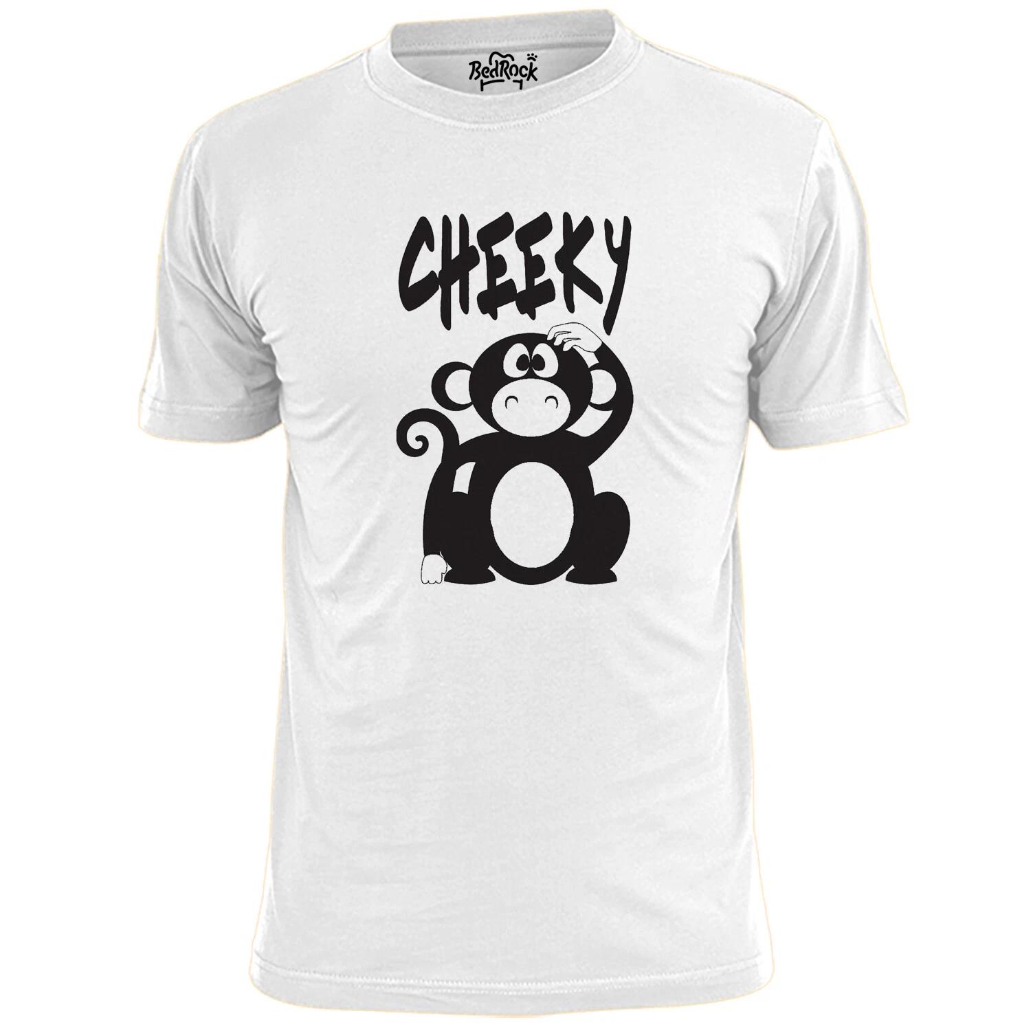 

Mens Cheeky Monkey Funny T shirt Humour Joke Present Gift XL