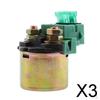 3x Motorcycle Car Starter Relay