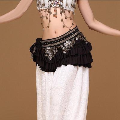 Belly Dance Waist Chain Color Ding Copper Coin Wrap Hip Towel Loud Long Waistband Tribal Belt