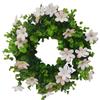 Spring Simulation Grass Ring Door Decoration Small Eucalyptus Wreath, Eucalyptus Leaf Wreath, Simulation Wreath Door Decoration