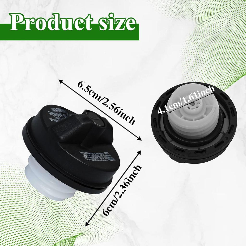 Locking Gas Cap Fuel Tank With Key, Gas Cap Lock Locking Fuel Cap Cover Replacement For Toyota 4Runner, Chevy Silverado 1500 2500 3500, Nissan GMC