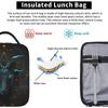 Demon Baphomet Insulated Lunch Bag Reusable Thermal Lunch Box Portable Lunch Tote for Women Men Work Picnic Travel