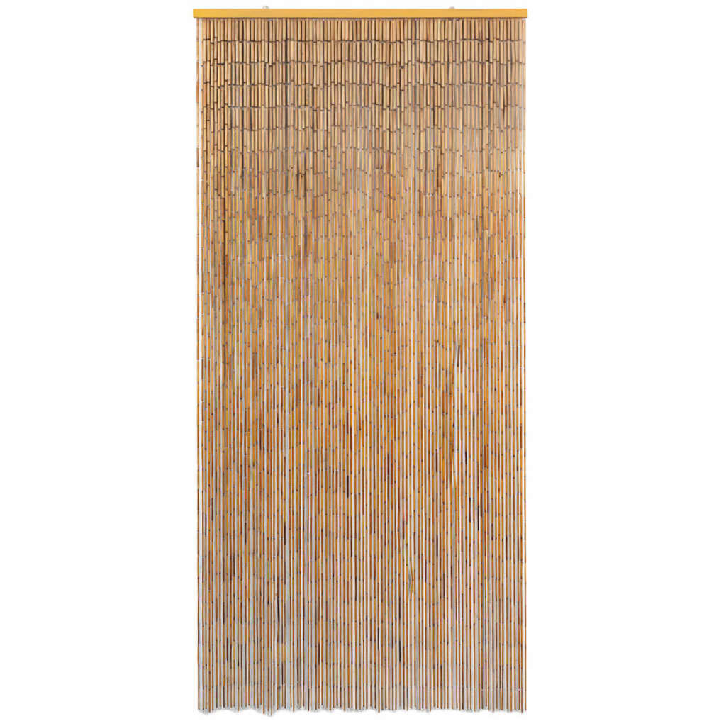 Vidaxl Bamboo Curtain, Door Curtain 90X200 Cm