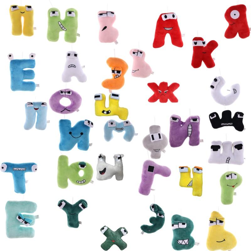 Alphabet Lore Russian Letter Plush Toy Pillow For Kids Soft And Cuddly Stuffed Animal Doll