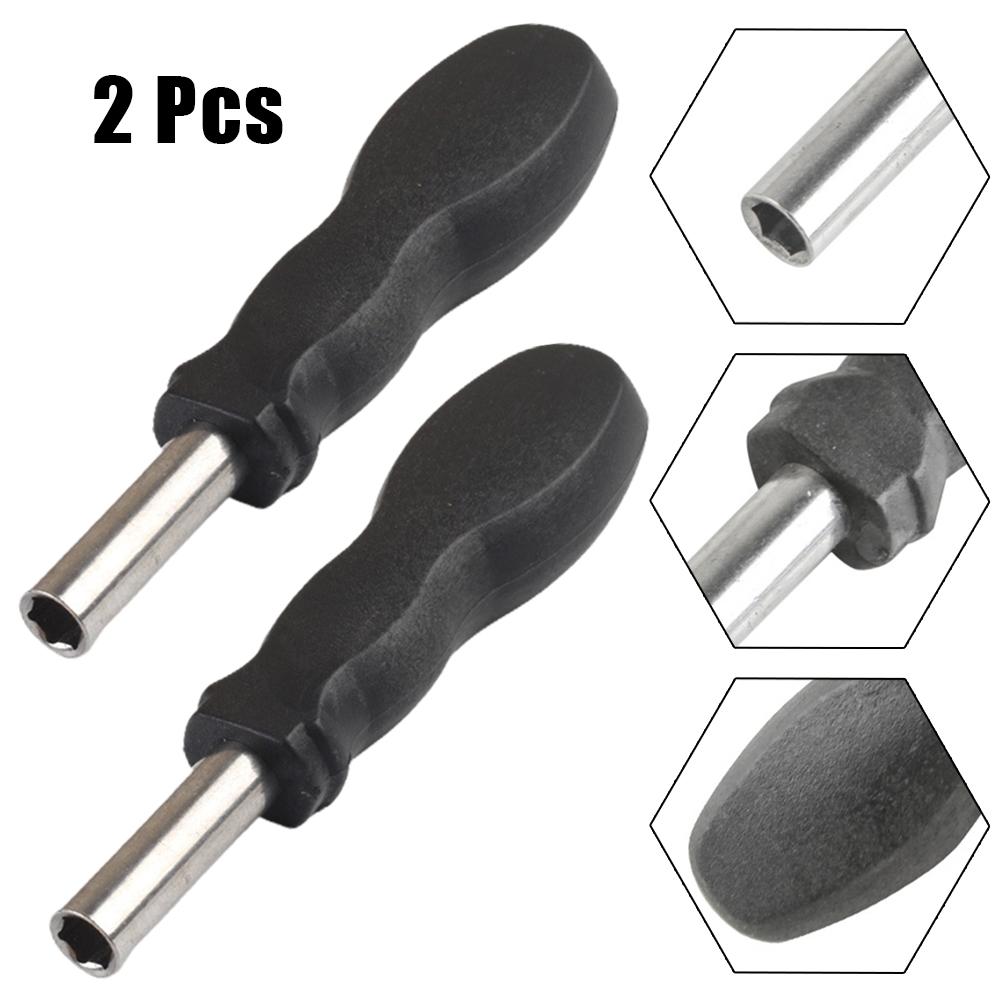 Hex Handle Screwdriver Handle 1/4Inch 45# Steel Plastic