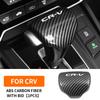 Car Gear Lever Cover Shifter Gear Shift Knob Gear Head Cover Sticker For Honda CRV CR-V 5th 2017 2018    Accessories