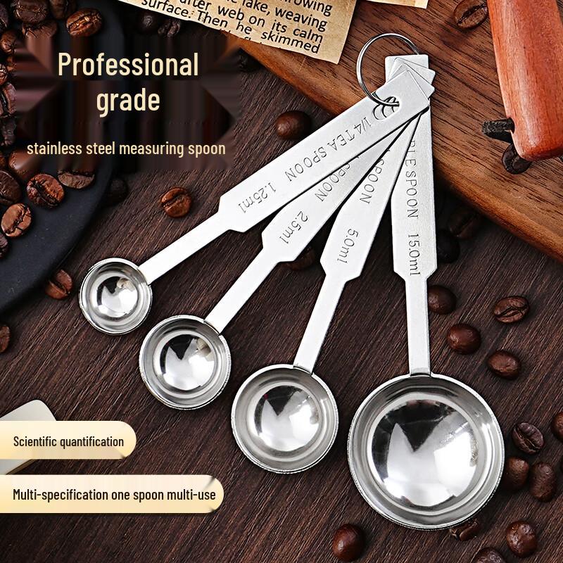 Stainless Steel Measuring Spoon Set (4-Piece)