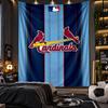 Wall Hanging Tapestry St. Louis Cardinals Print Cloth for Living Room Bedroom Home Decor