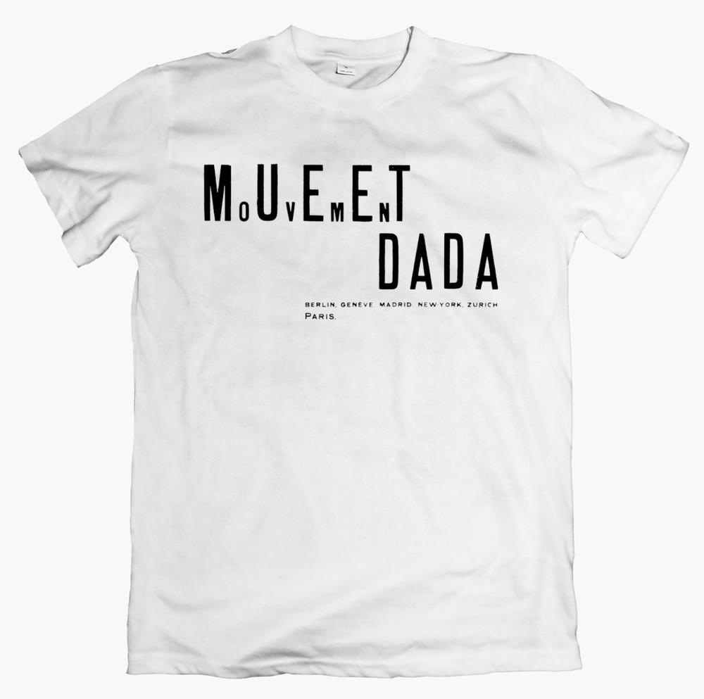 Dada tshirt avant garde surrealism graphic tee modern art unisex duchamp dali S