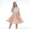 Adult Lolita Super Puffy Hexagonal Mesh Skirt Petticoat for Cosplay Dance