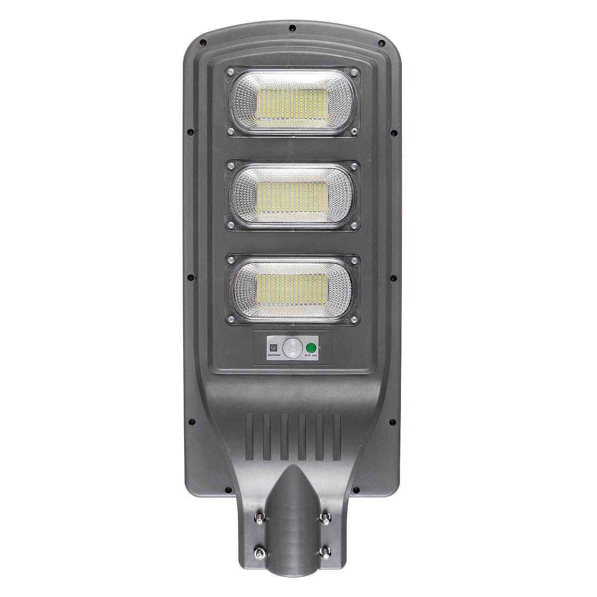 

150/300/450 светодиодов солнечное движение уличная настенная индукционная лампа освещение с управлением светом радарное зондирование для садового наружного освещения