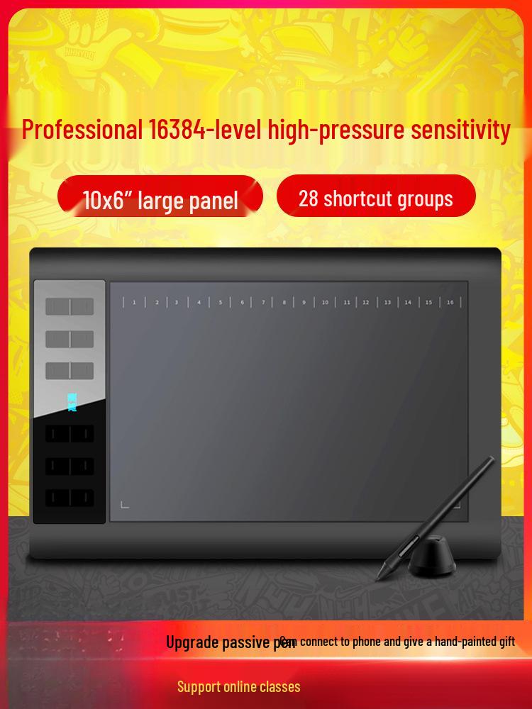 

Professional-Grade Large Huion Graphics Tablet for Drawing, Writing, and Handwriting Input Black Set 1 - 36x24cm