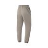 Li-Ning Breathable Solid Color Mid-Rise Versatile Tapered Knit Sports Pants Men Bottoms Brown AYKV135-4