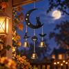 Pumpkin Halloween Hanging Bell Ornaments Spider Decorative Wind Chime  Outdoor Decor
