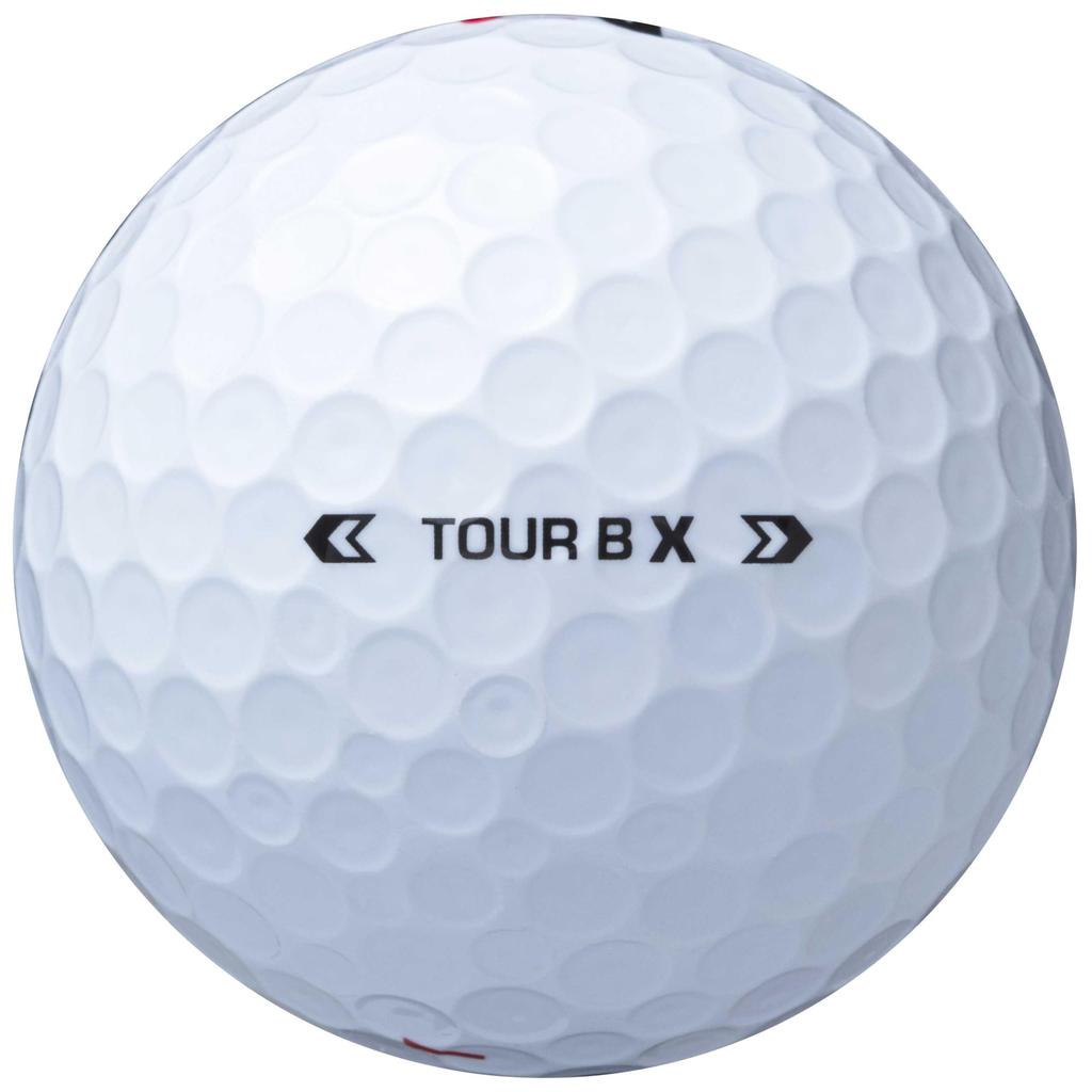BRIDGESTONE TOUR B X Golf Balls, 2024 Model, Pack of 12, Corporate Color, B4CXJ