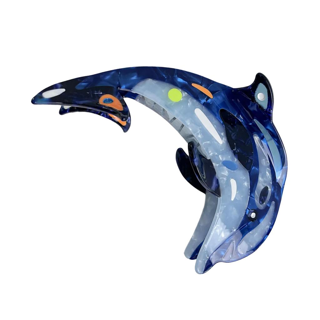 Whale Hair Clip Large Hair Claw Clip Fashion Lovely Adornment Catch Princess Barrettes Hair Styling Tool Ornaments