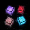 LED Flashing Glow Ice Cubes - Colorful Sensor Lights for Bars, Weddings, and Events