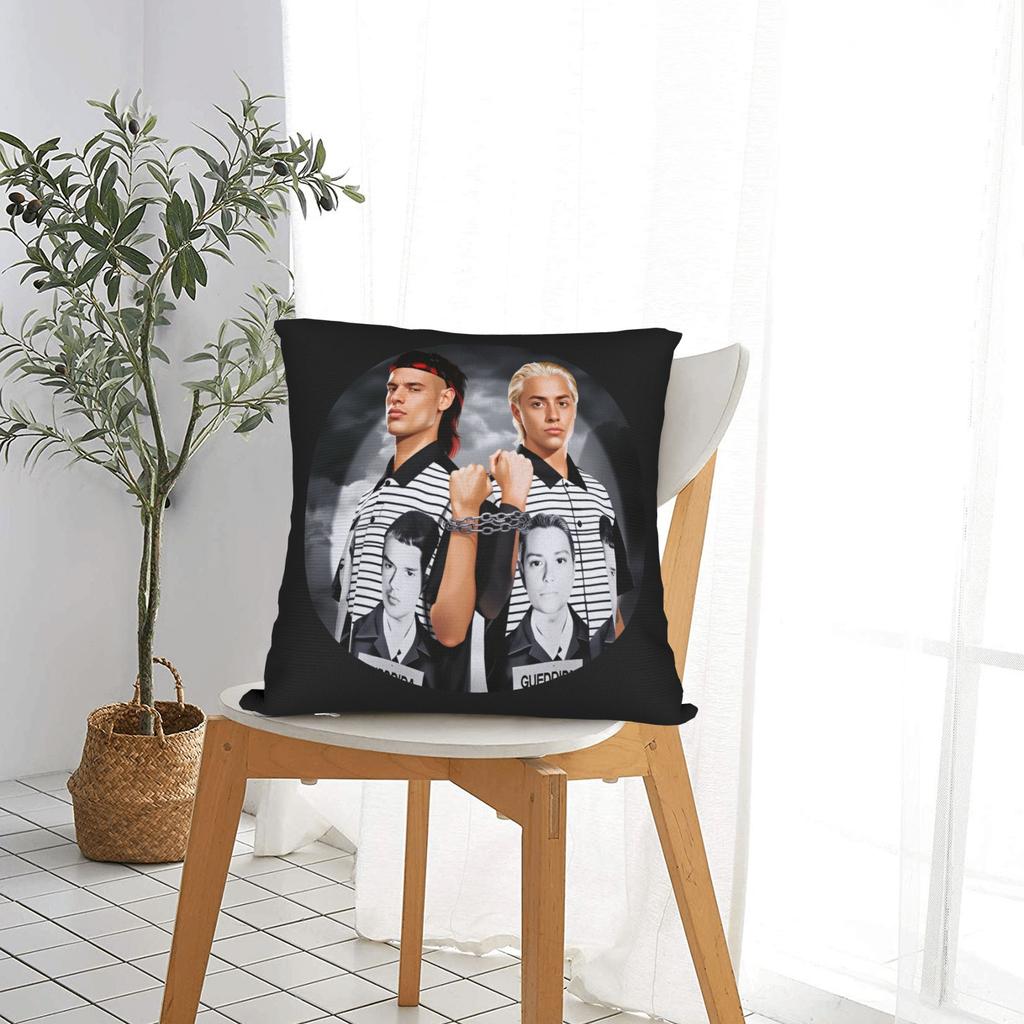 CA7RIEL & Paco Amoroso Papota Tour Pillow Cover Cute Funny Pillow Case For Sofa Home Decor Graphic Pillowcases Gift Idea