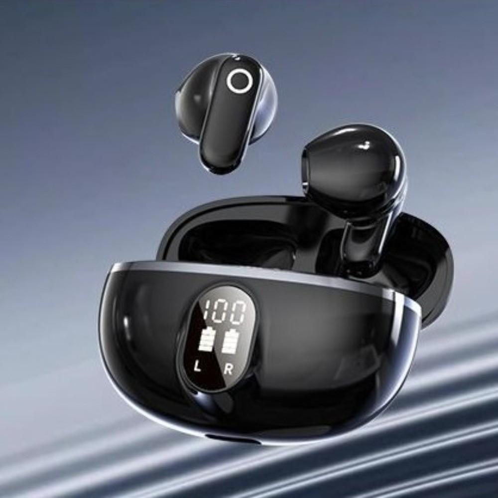 

Earbuds Sports Earphones LED Power Display Wireless Headphones Wireless Bluetooth Earphones чорний