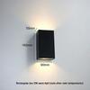LED Waterproof Exterior Wall Light for Villa Courtyard - Creative Double-Headed Balcony and Door Pillar Spotlight