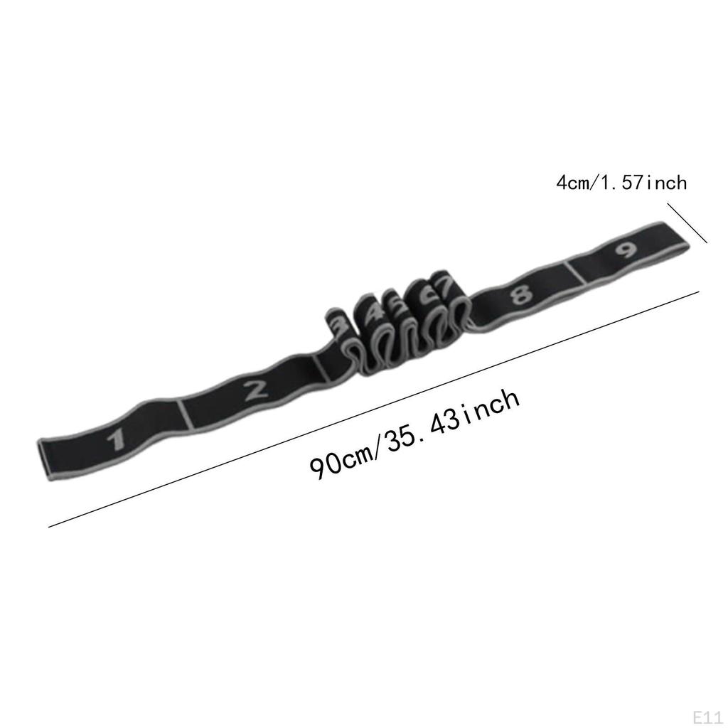 Elastic Resistance Band, Segmented Correa with Fitness Gymnastics Loople's Dance Exercise