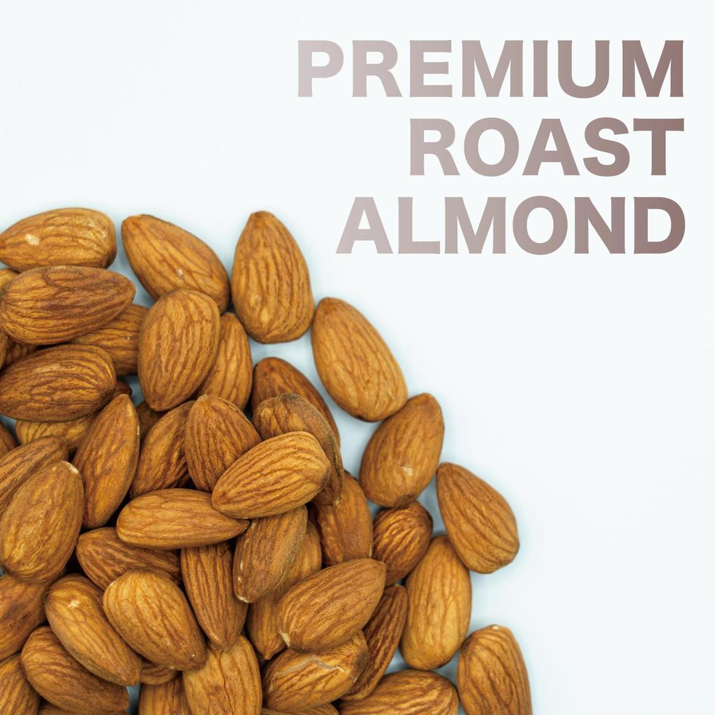 EBLIM Almonds 1kg Premium California Non-Pariel Extra No-1 Grade Unsalted Additive-Free Hotel-Quality Suitable for Snacks Emergency Food Storage No