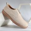 Plus Size Classic Suede Leather Oxford Shoes For Men Flats Comfortable Casual Shoes Moccasins Men Footwear