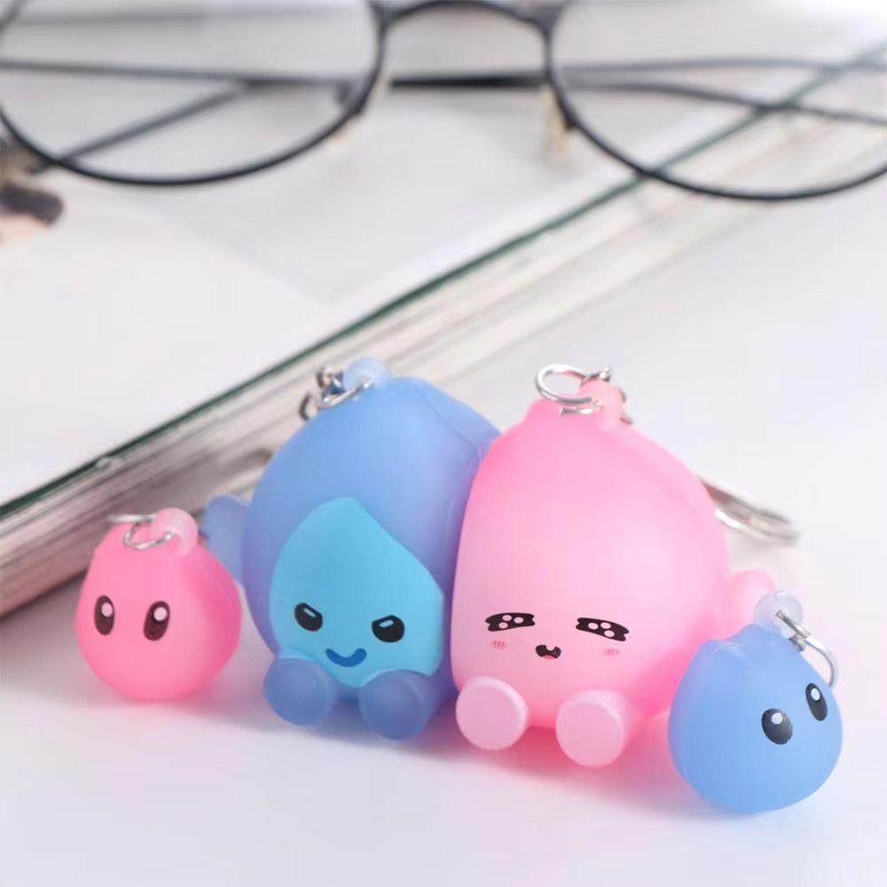 Luminous Magnetic Key Holder Magnetic Suction Couple Keyring Fashion Key Ring Rack Couple Use