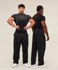GYMSHARK Herr Quick-Dry Andningsbar Kompressionströja, Kortärmad Muskellinje T-shirt