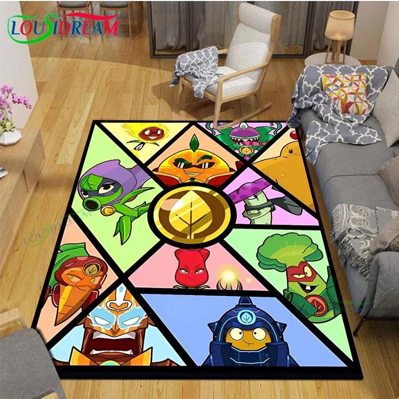 Hot Puzzle Games P-plant Vs Z-zombiee Carpet Outdoor Rug Area Rug Non-slip Carpet Bedroom Decor Carpet for Parent-child paradise