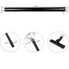 3Pcs Universal 1.25" 32mm Extension Tube Rod Wands Pipe Black For Vacuum Cleaner