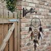 2/1Pcs Wall-Mounted Hook Flower Pot Holder Europe Vintage Iron Art Flower Stand Garden Decoration Wall Hanging Basket Bracket