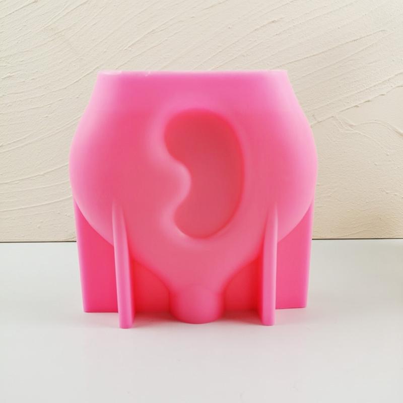 Silicone Flower Vase Resin Molds Arch-Round Vase Molds for Storage Bottle Candle Holder Epoxy Resin Casting Mold DIY Art