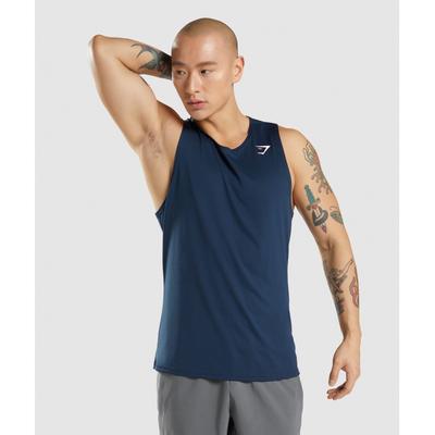 Ankunfts-Tanktop Navy A2a1o Ubcy