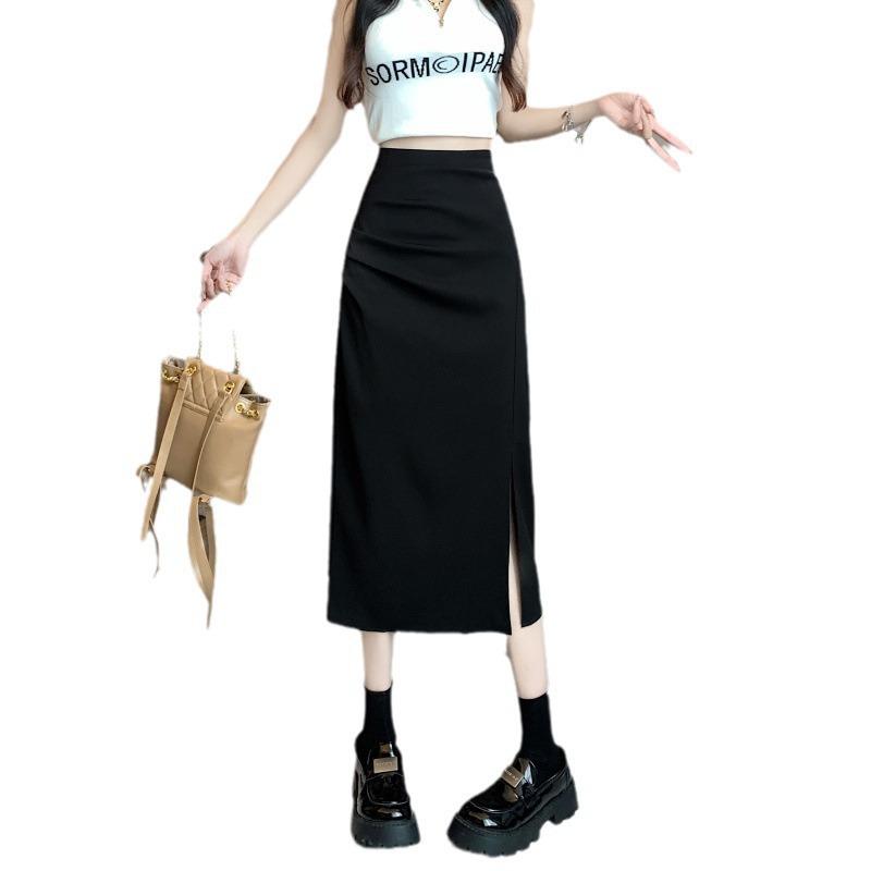 Women's High-Waisted Slimming A-Line Split Pencil Skirt - Early Autumn Collection 2026