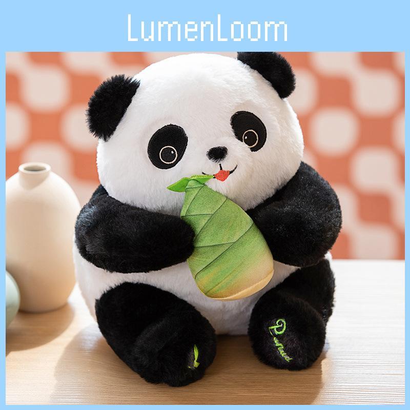 Bamboo Panda With Shoots Plush Toy Cartoon Stuffed Doll Decoration Kids Gift