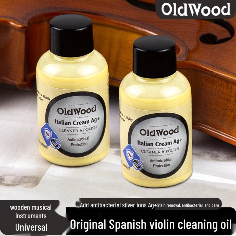 Oldwood Violin Polish & Italian Cream Cleaner