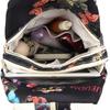Women Butterfly Print Backpack Nylon Anti-theft Shoulder Bag Casual Daypack with Adjustable Strap Travel School Bags