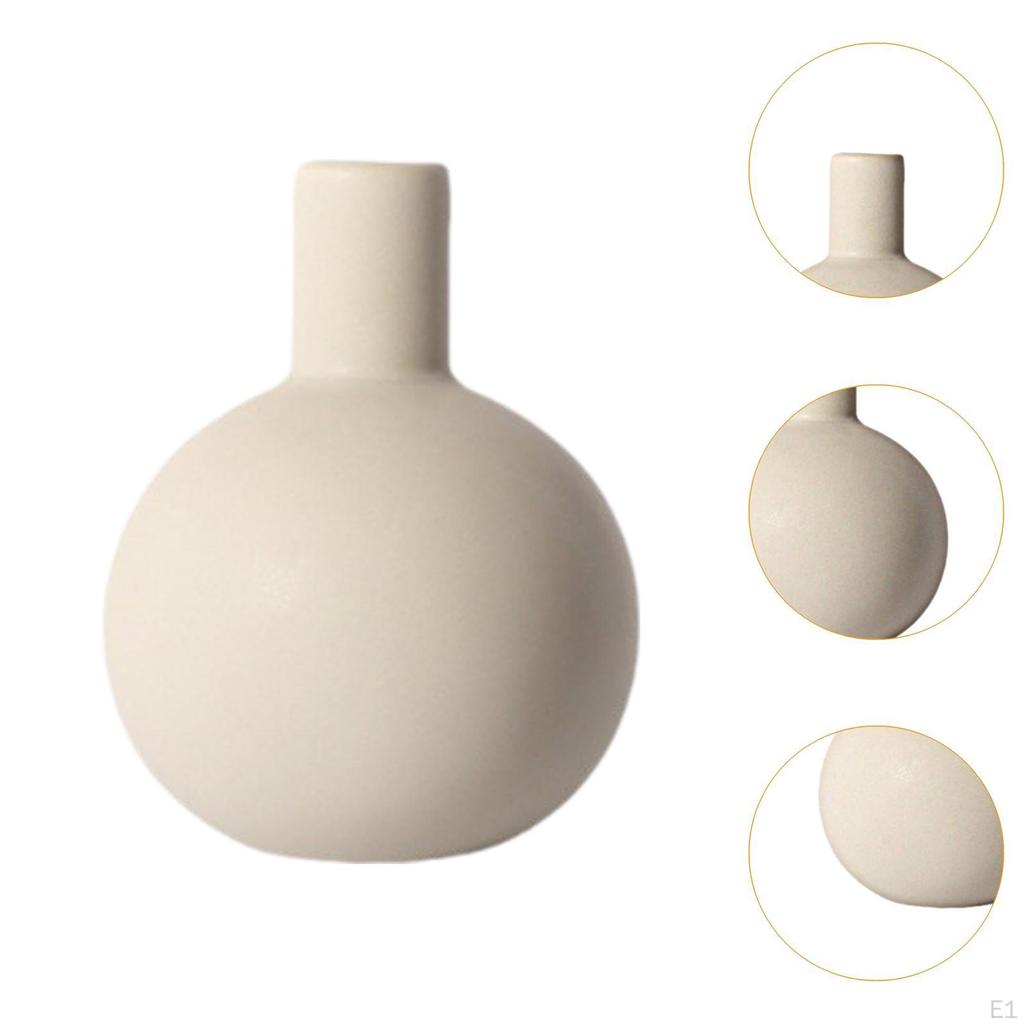 Ceramic Flower Vase Decorative Floral Arrangement Storage Pot Plant for Entryway