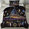 Fantastic Sparkling Jewelry Hat Print Bedding Set Soft Duvet Cover King Queen Twin Single Size Birthday Gift Bedroom Decoration