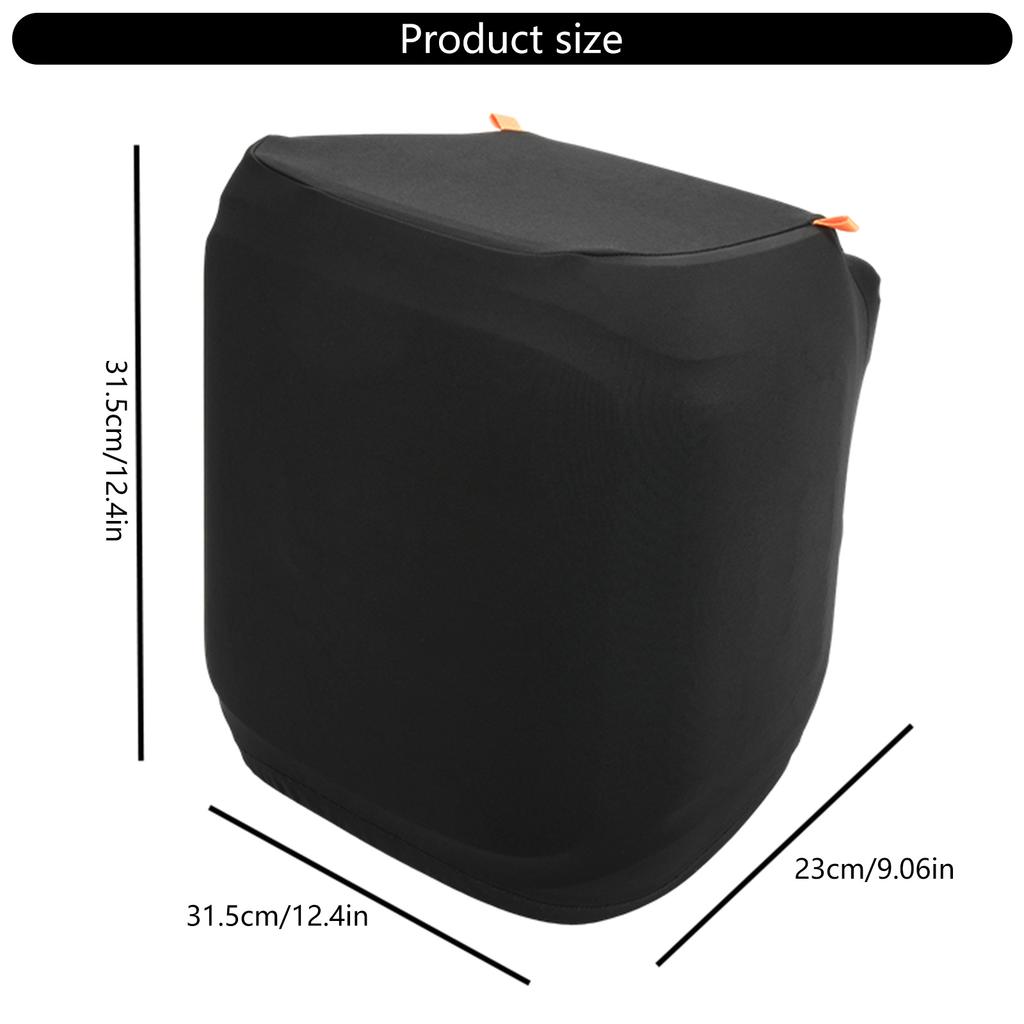 Stretchable Nylon  Protective Case Elastics Closures System Two Microphones Storage for Encore2