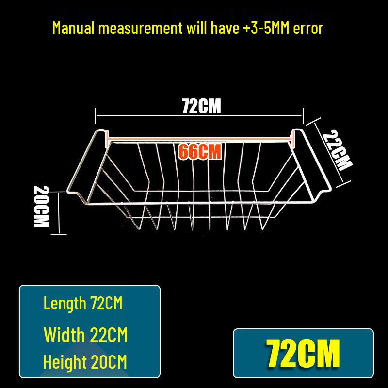 Universal Multi-Layer Hanging Freezer Storage Rack Basket