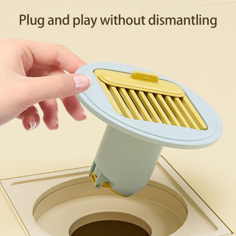 ABS Component Not Insect Drains Filter Insert Drains Hair Catcher for Bathroom Sink Hair Clog Prevention & Odor Control