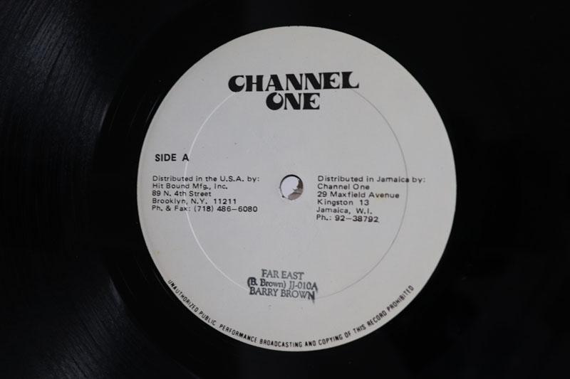 LP Record BARRY BROWN Far East Run Wicked Man JJ010 Channel One US Reggae Ska Dub Used