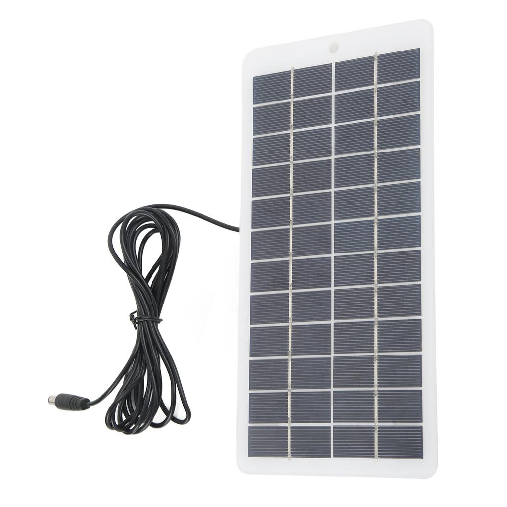 Solar Panel Portable High Efficiency Weather Resistant Solar Charger Cell with DC Interface for