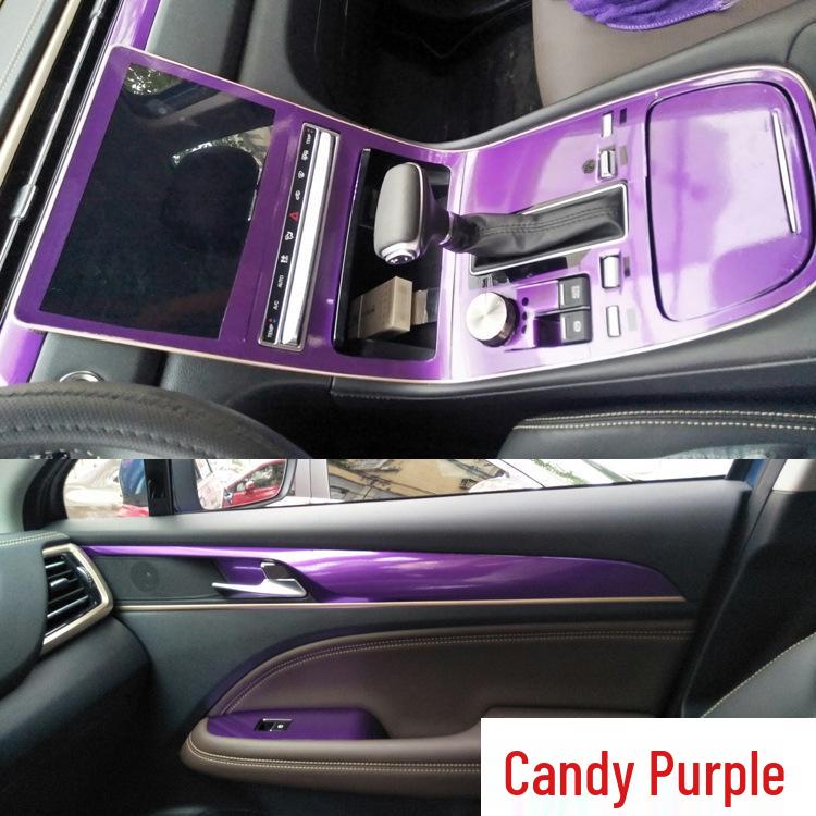 2019 Trumpchi GS5 Kohlefaser Schaltkonsolen-Schutzaufkleber